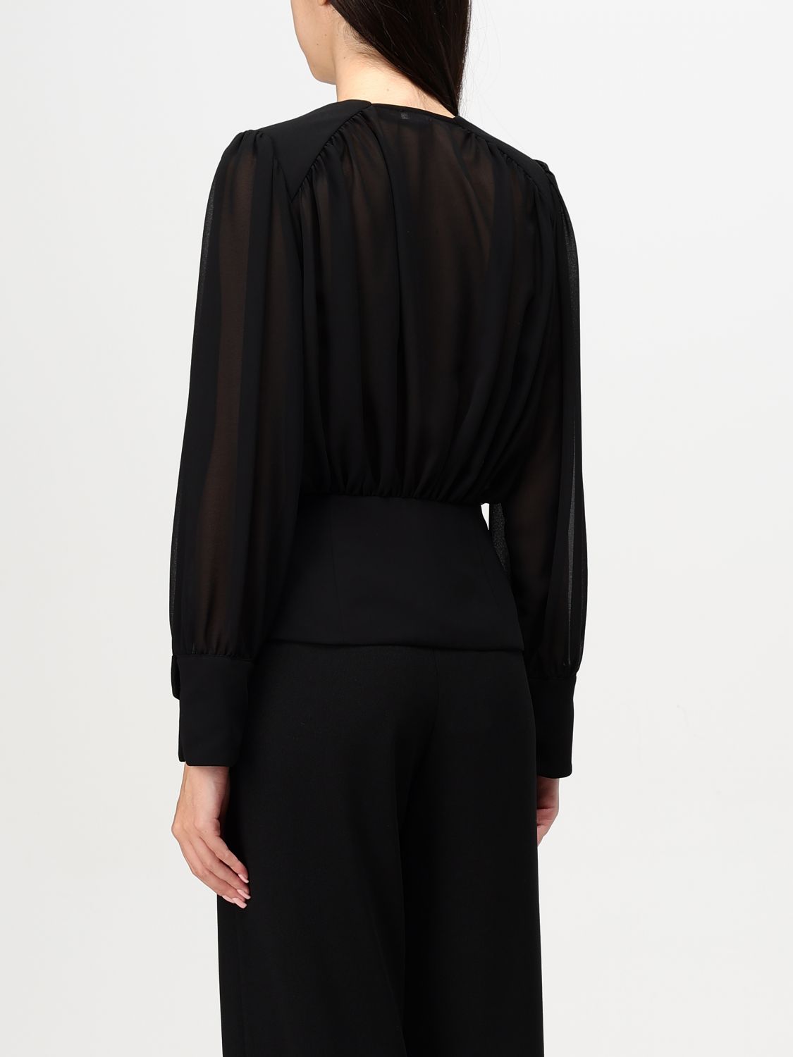 Giglio Blusa Elisabetta Franchi In Crepe