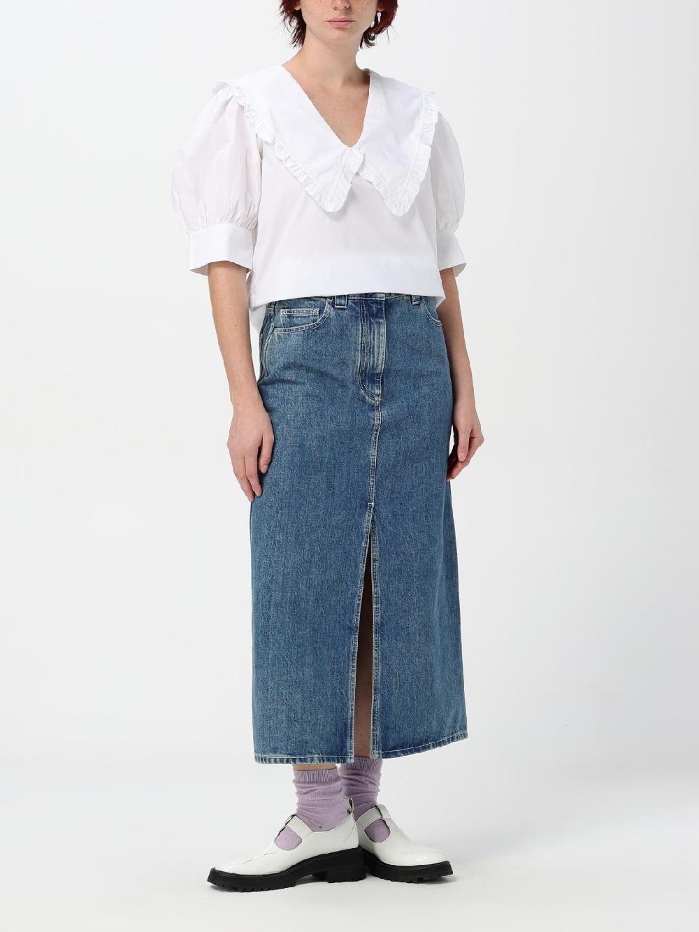 Giglio Blusa Ganni In Cotone Organico