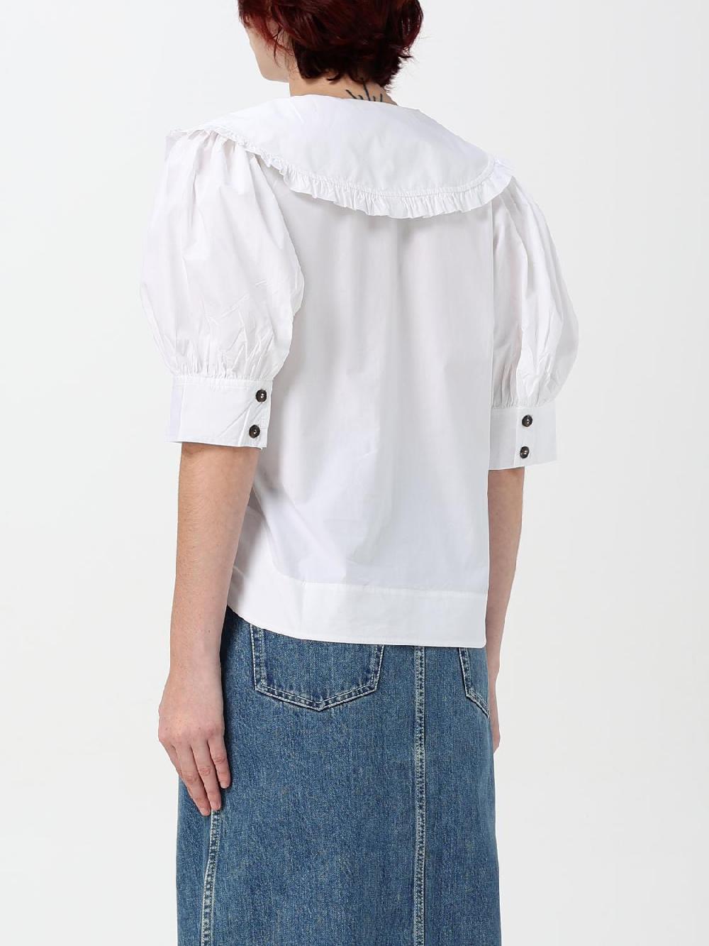 Giglio Blusa Ganni In Cotone Organico