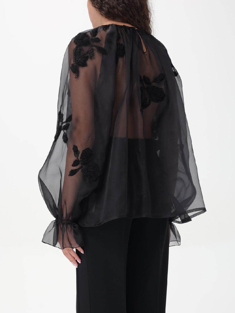 Giglio Blusa In Organza Ermanno Scervino