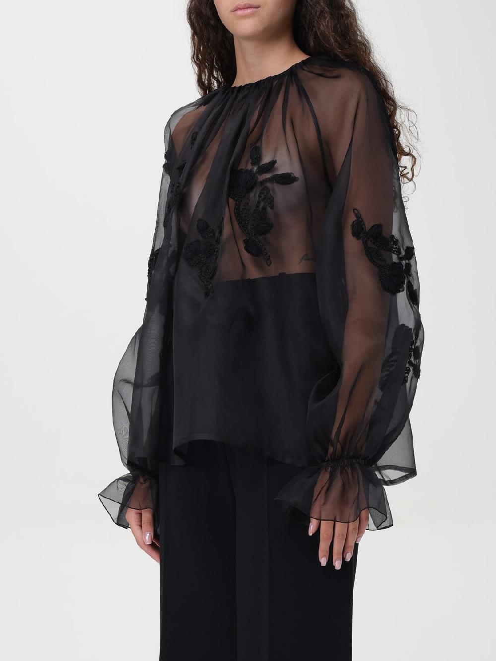 Giglio Blusa In Organza Ermanno Scervino