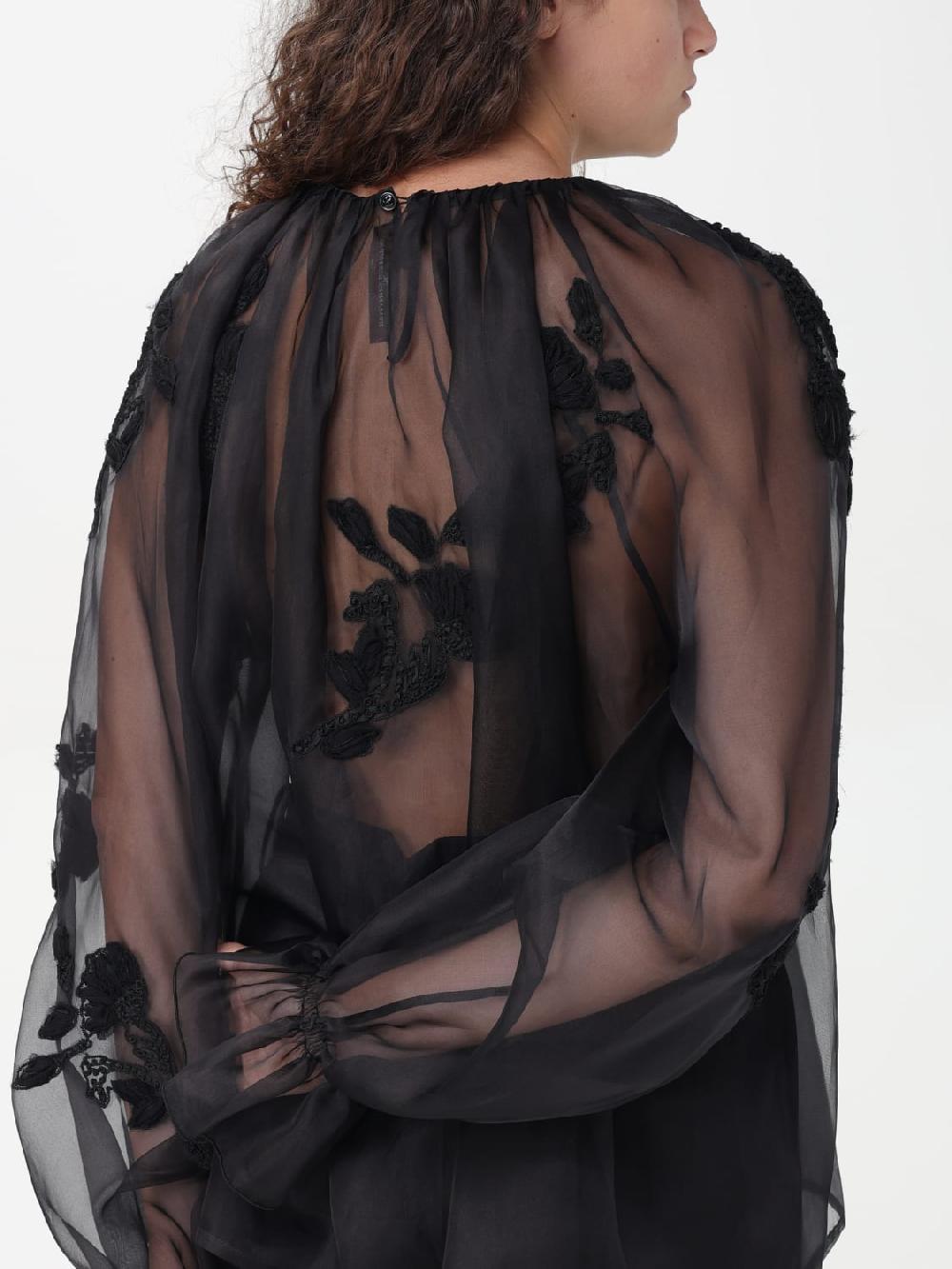 Giglio Blusa In Organza Ermanno Scervino