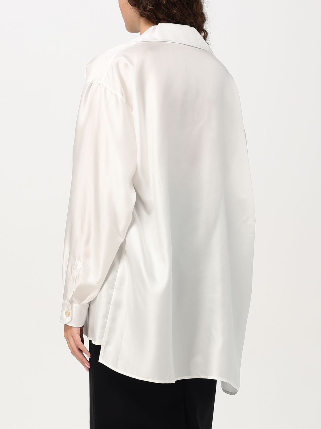 Giglio Blusa Max Mara In Seta Stampata