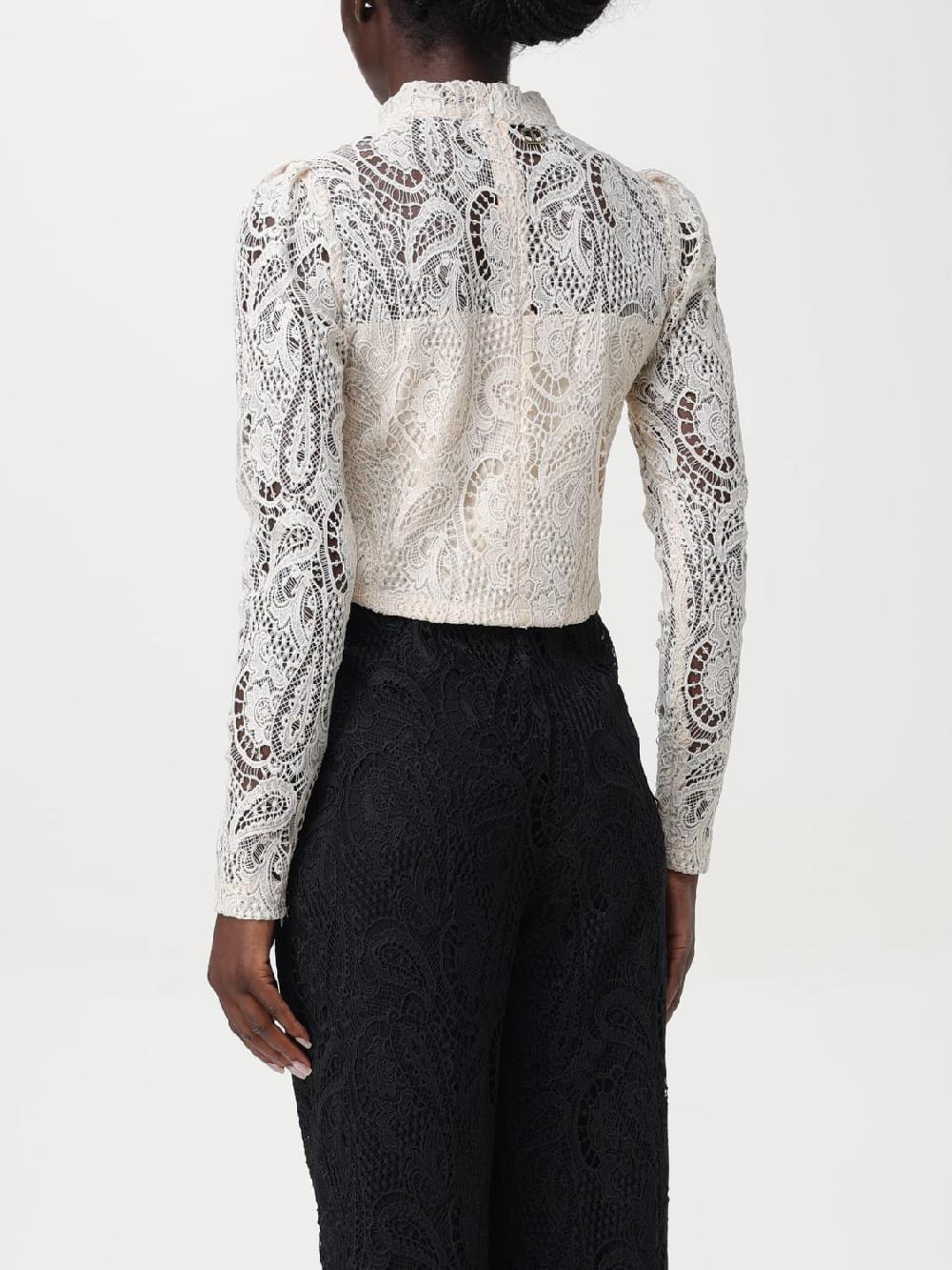 Giglio Blusa Twinset In Macramè