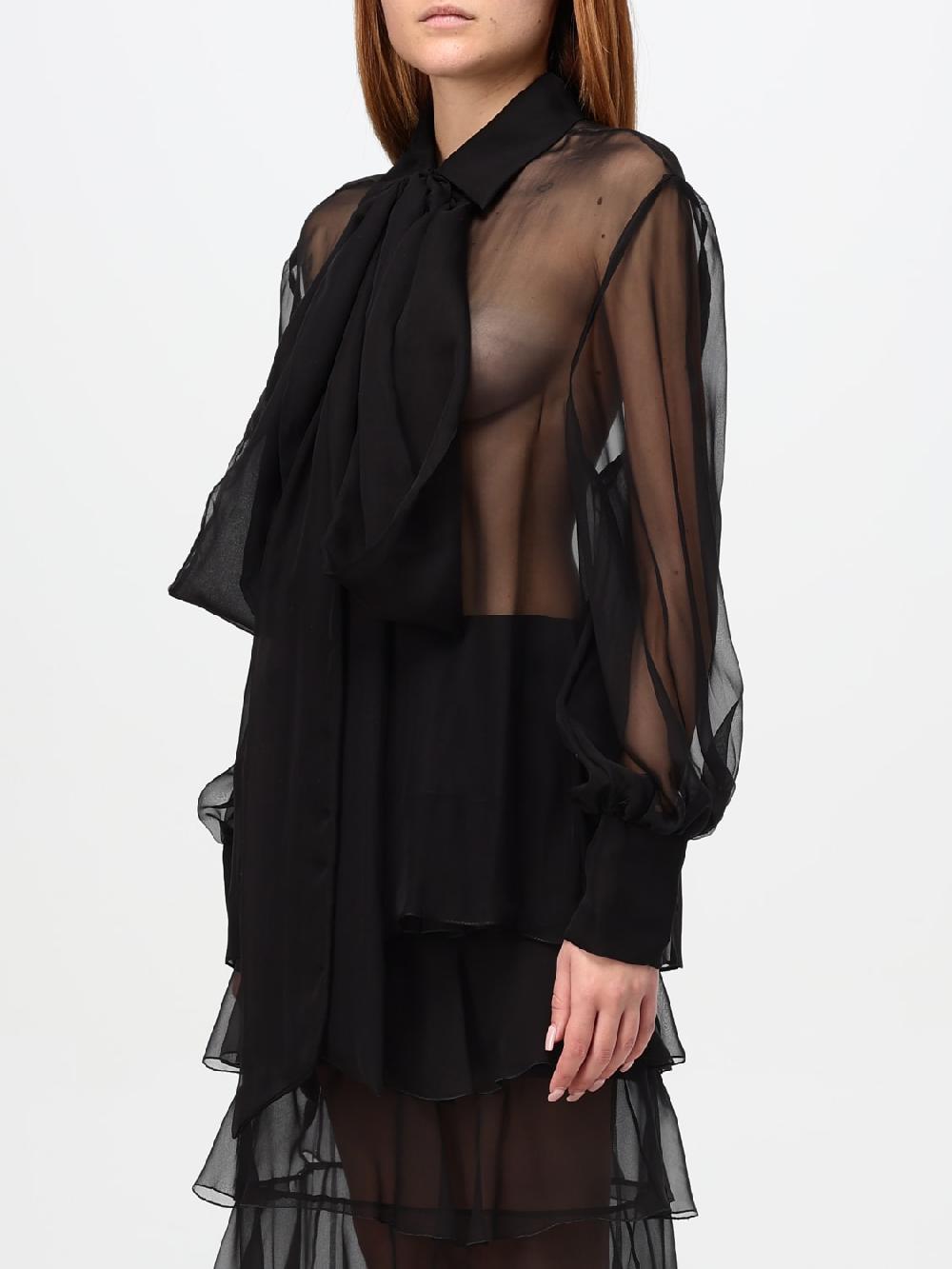 Giglio Blusa Valentino In Chiffon Di Seta