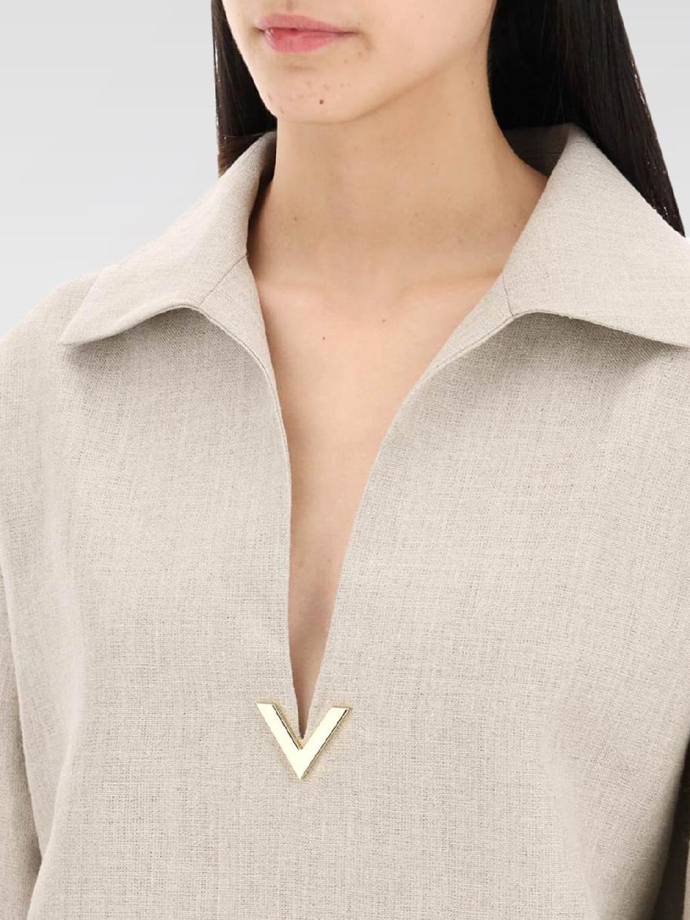 Giglio Blusa Valentino In Lino