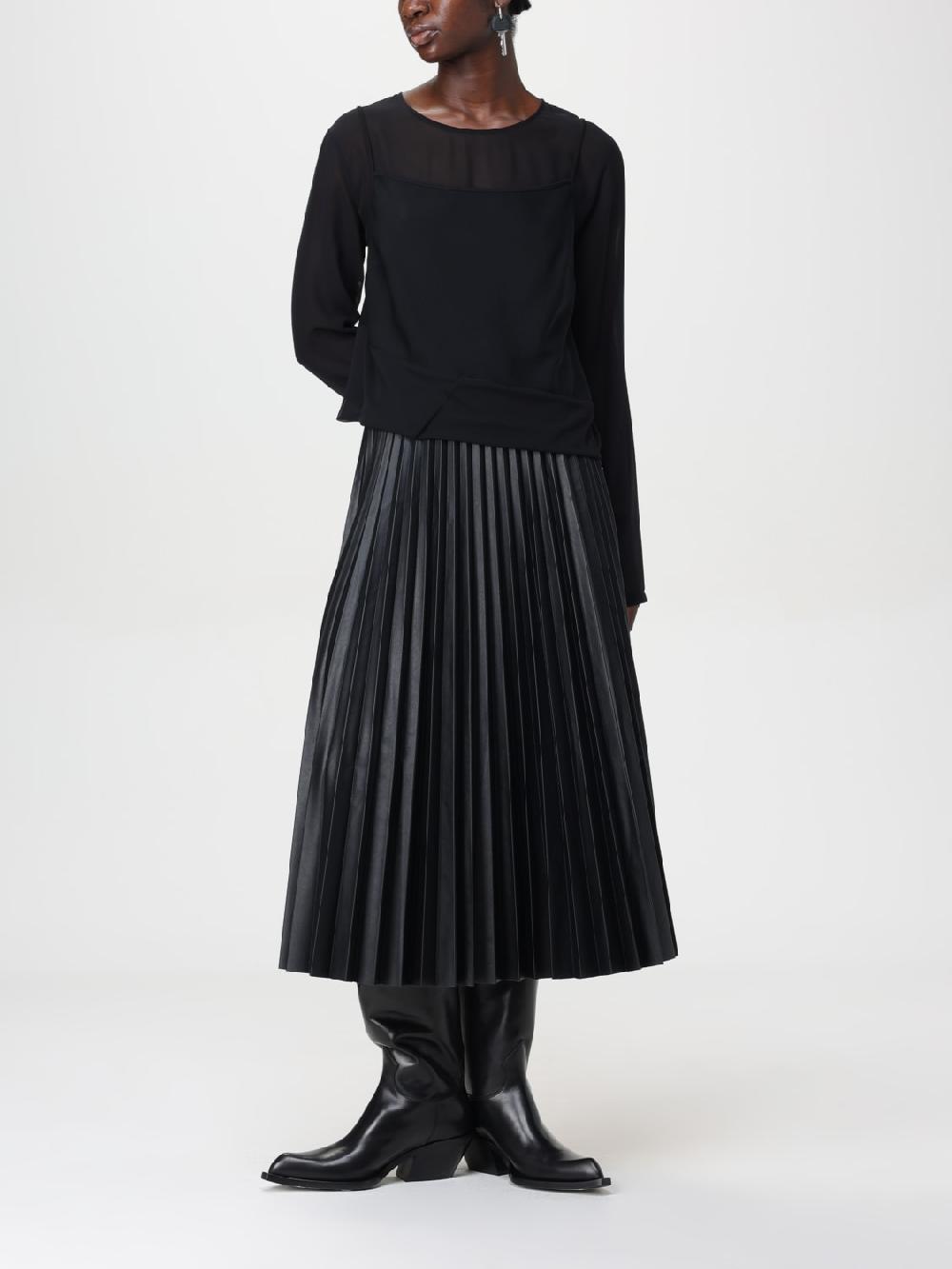 Giglio Blusa Velata A Strati Mm6 Maison Margiela