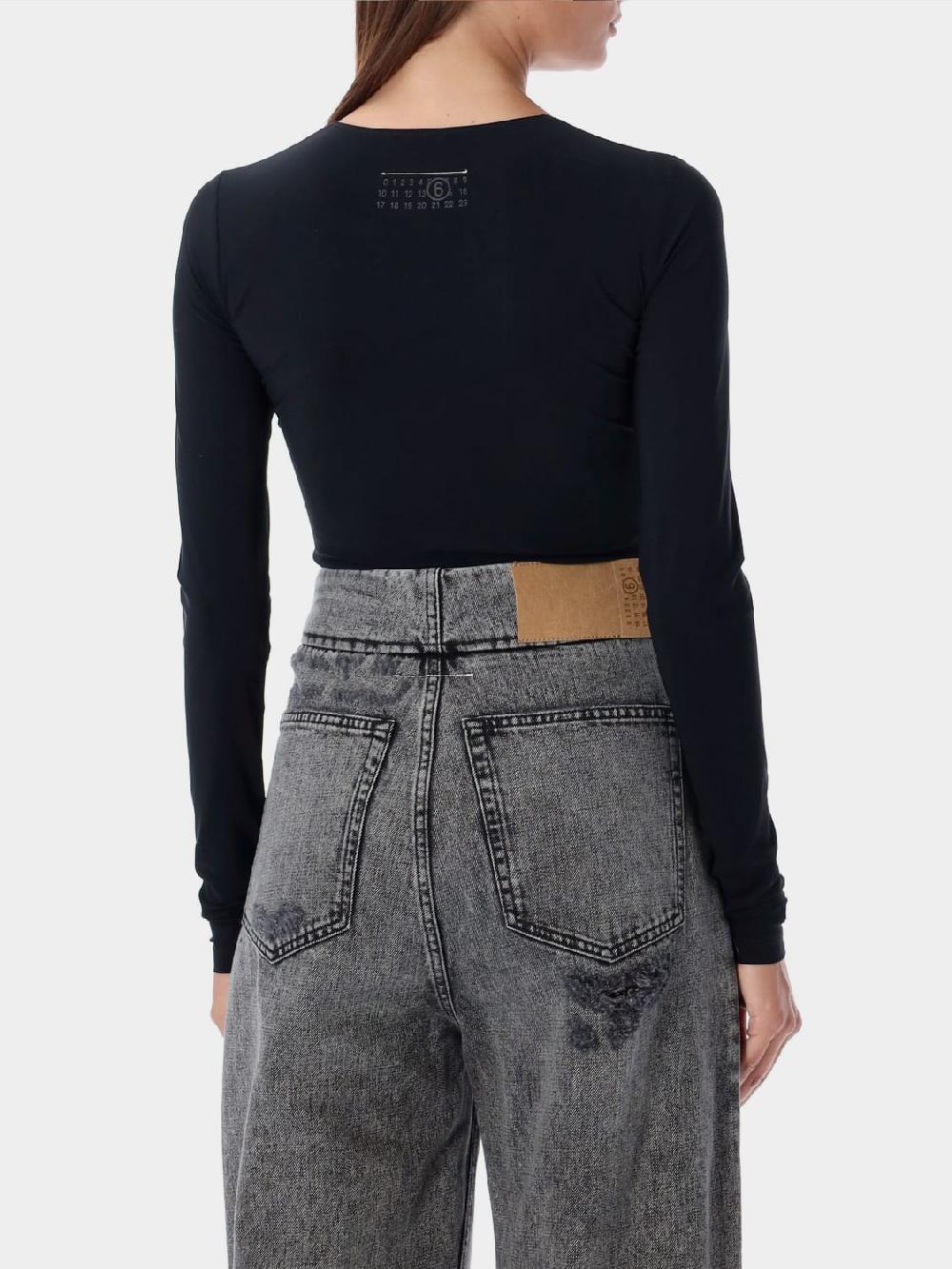 Giglio Body A Maniche Lunghe Mm6 Maison Margiela