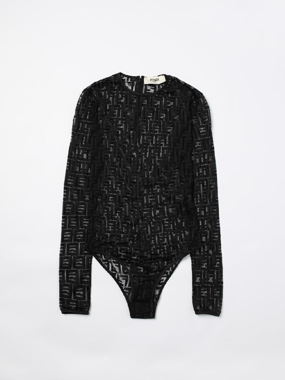 Giglio Body FF Fendi In Tessuto Stretch