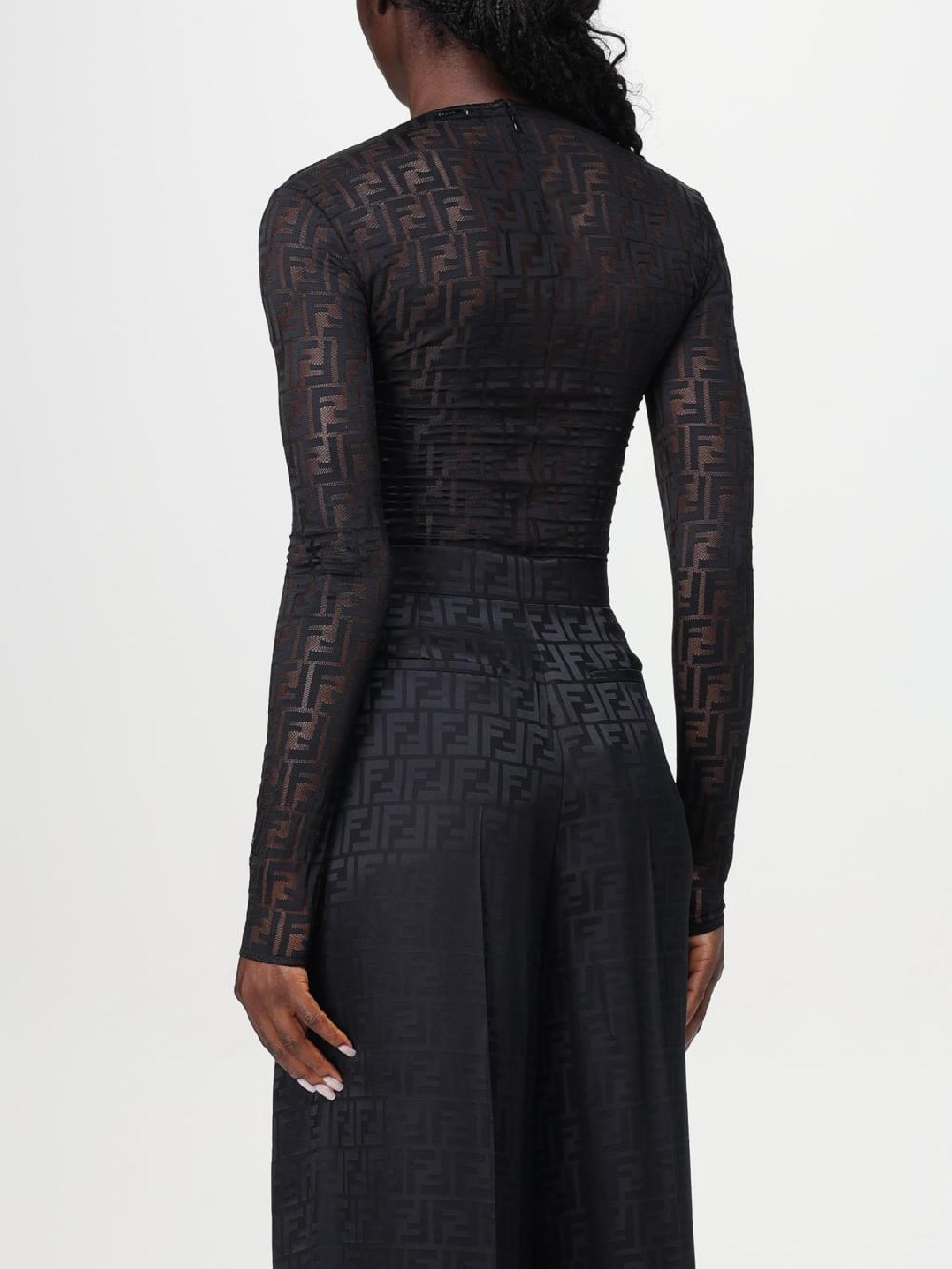 Giglio Body FF Fendi In Tessuto Stretch