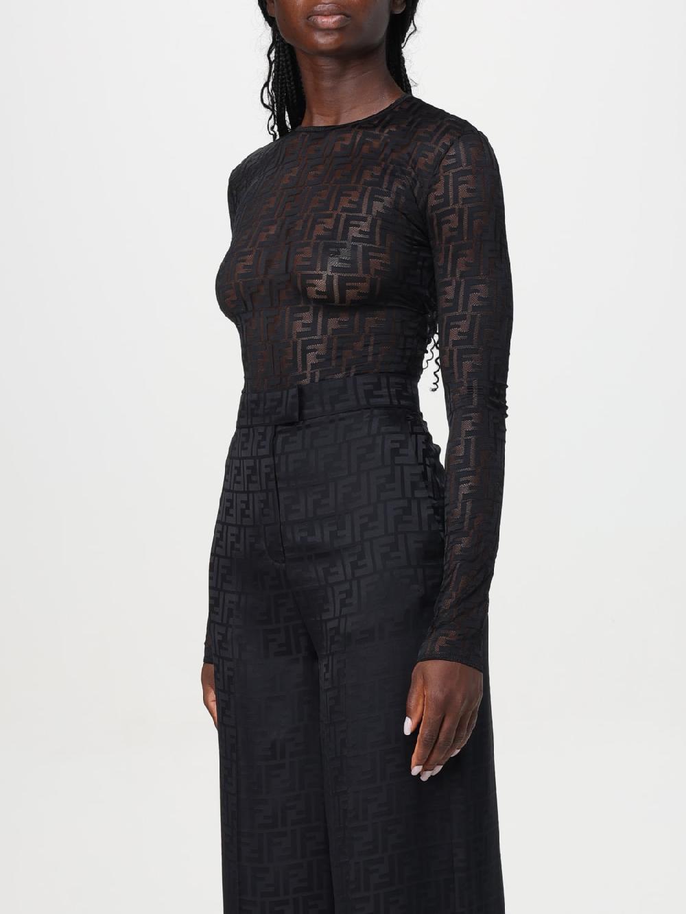 Giglio Body FF Fendi In Tessuto Stretch