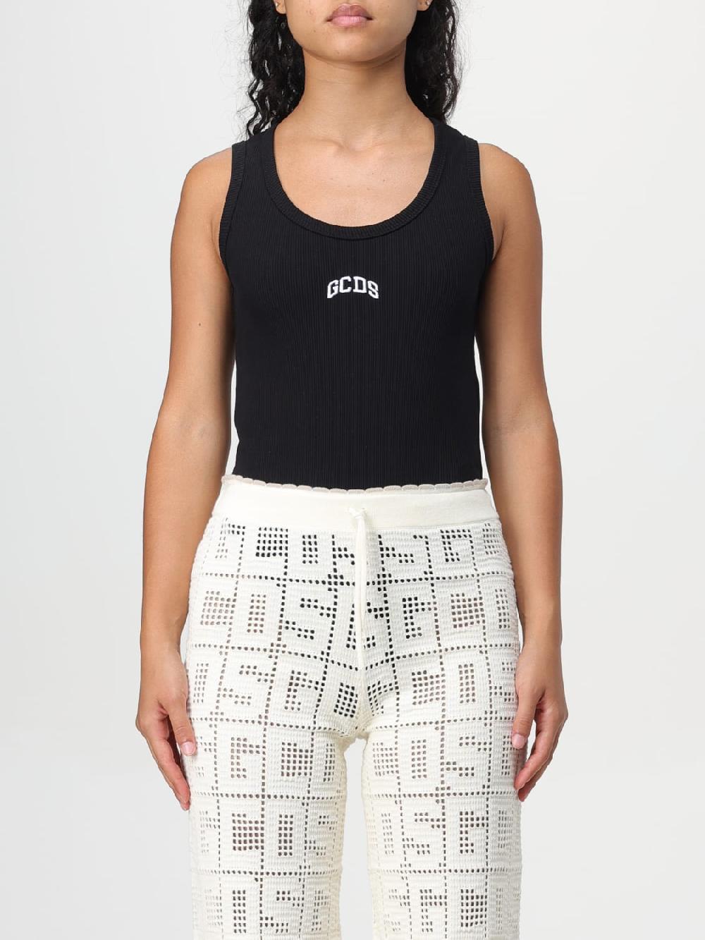 Giglio Body in cotone GCDS con logo