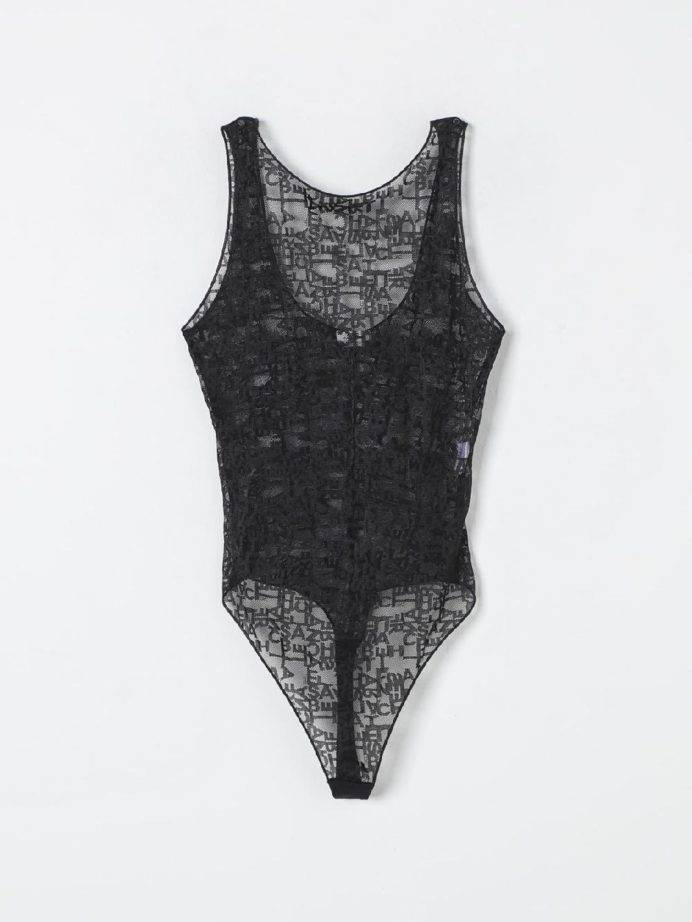 Giglio Body In Tulle Lettering Elisabetta Franchi