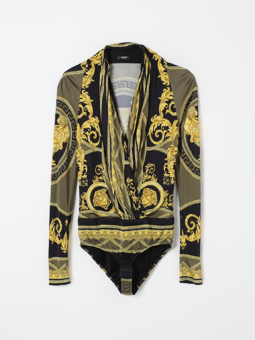 Giglio Body In Viscosa A Fantasia Barocca Versace