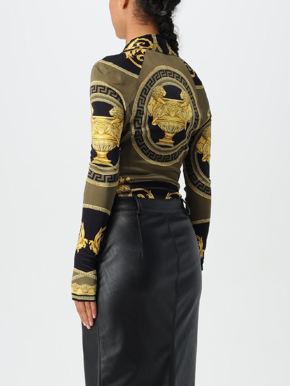 Giglio Body In Viscosa A Fantasia Barocca Versace