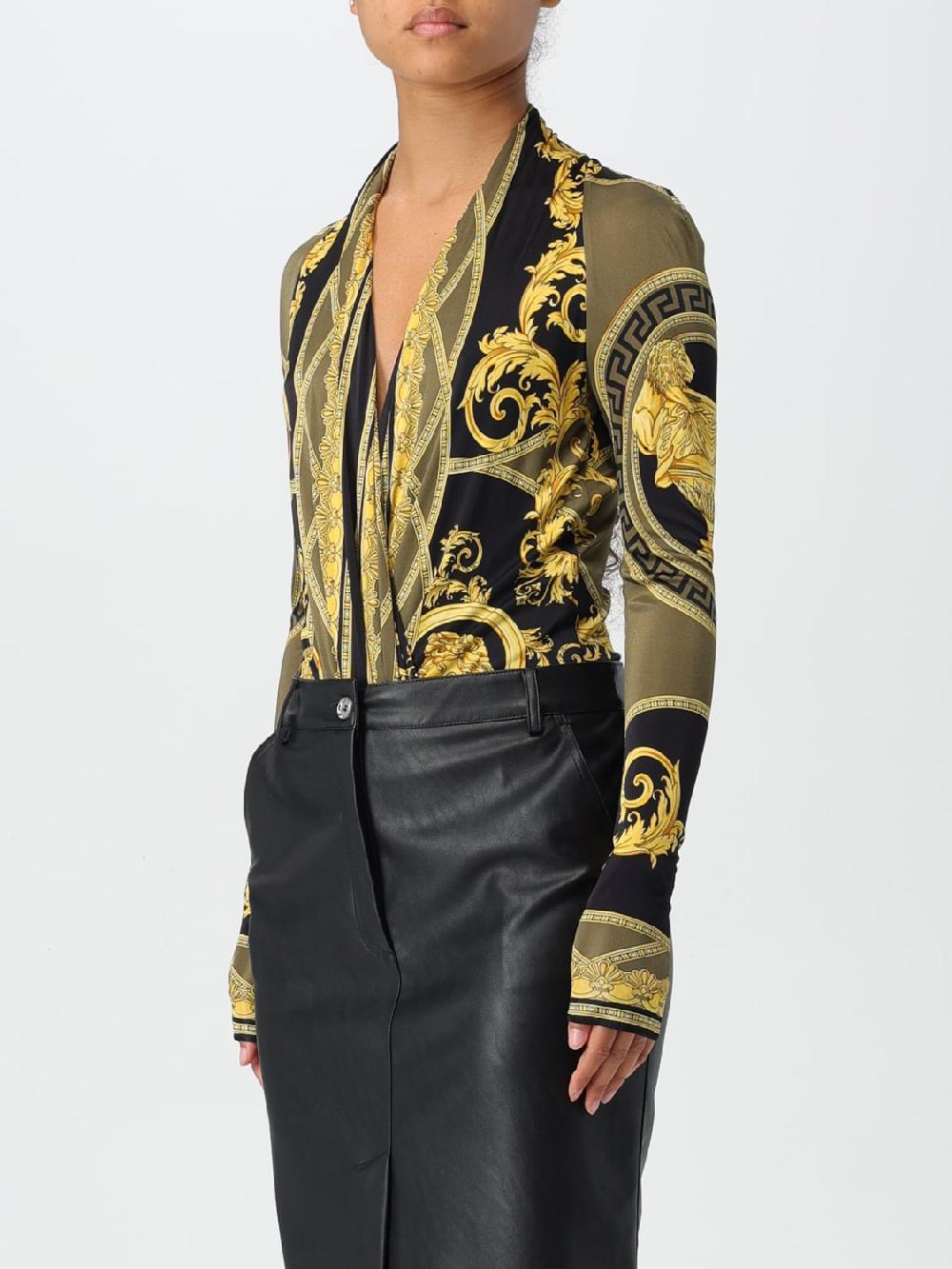 Giglio Body In Viscosa A Fantasia Barocca Versace