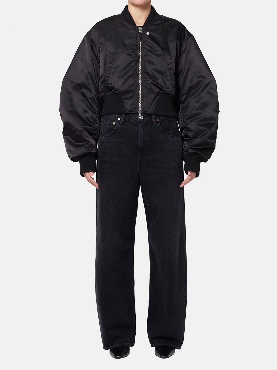 Giglio Bomber Agolde in nylon