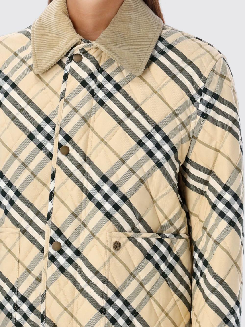 Giglio Bomber Burberry In Cotone Stampato