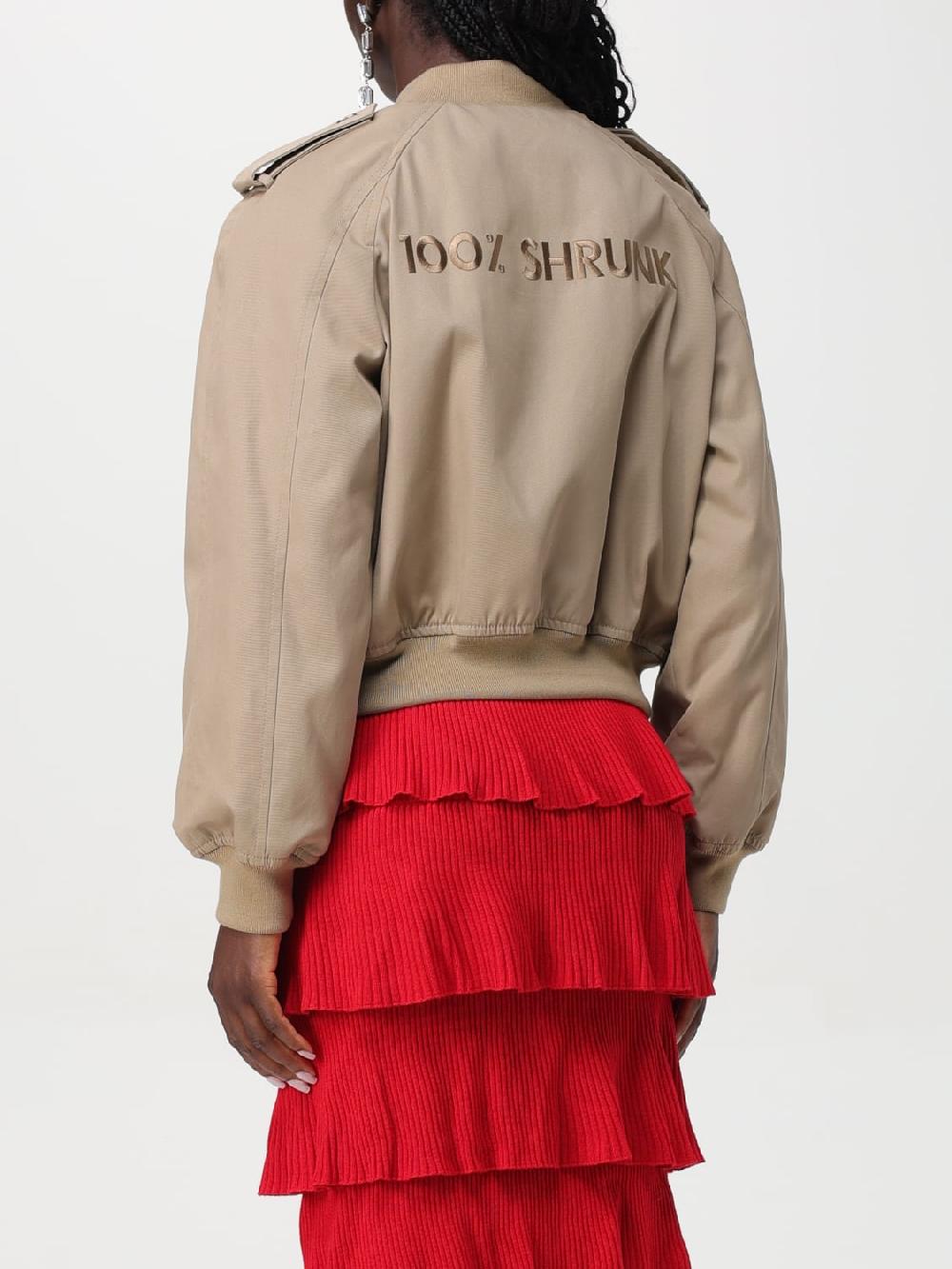 Giglio Bomber Con Zip Moschino Couture