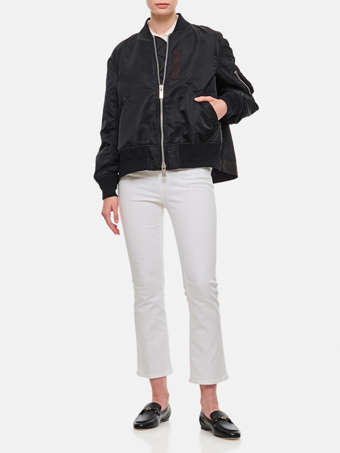 Giglio Bomber Con Zip Sacai In Nylon