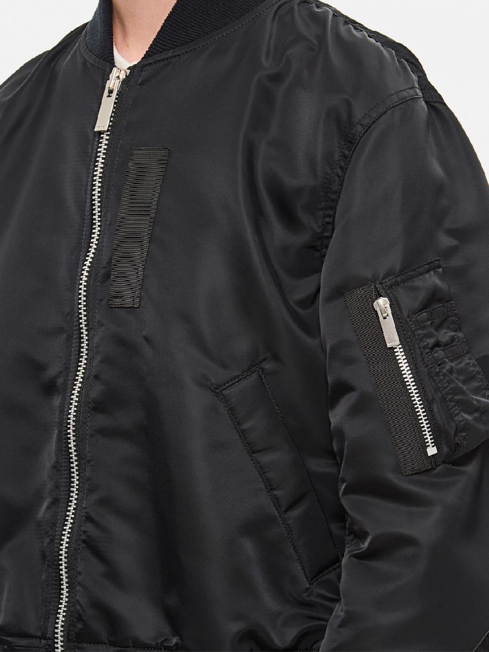 Giglio Bomber Con Zip Sacai In Nylon