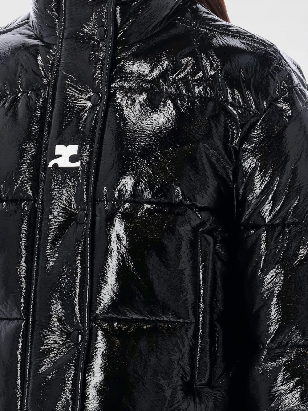 Giglio Bomber CourrÈges In Vernice Padded