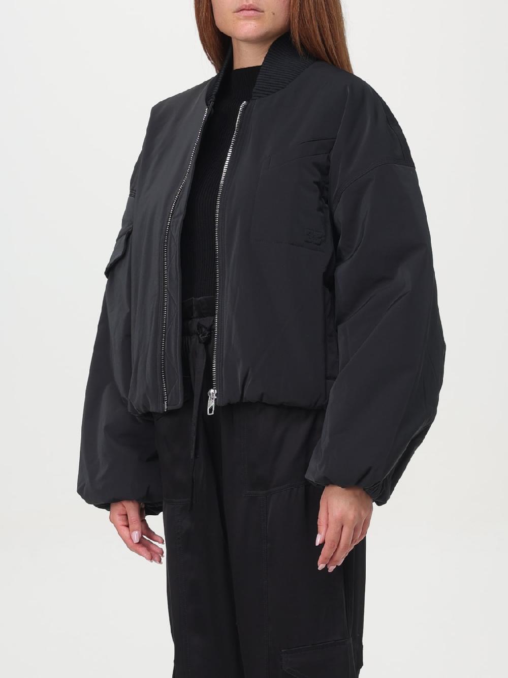 Giglio Bomber Oversize Ganni In Twill