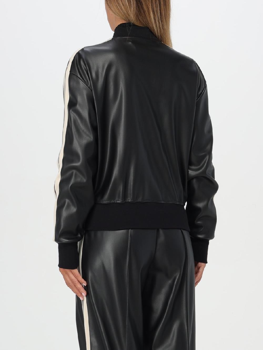 Giglio Bomber Palm Angels In Pelle Sintetica