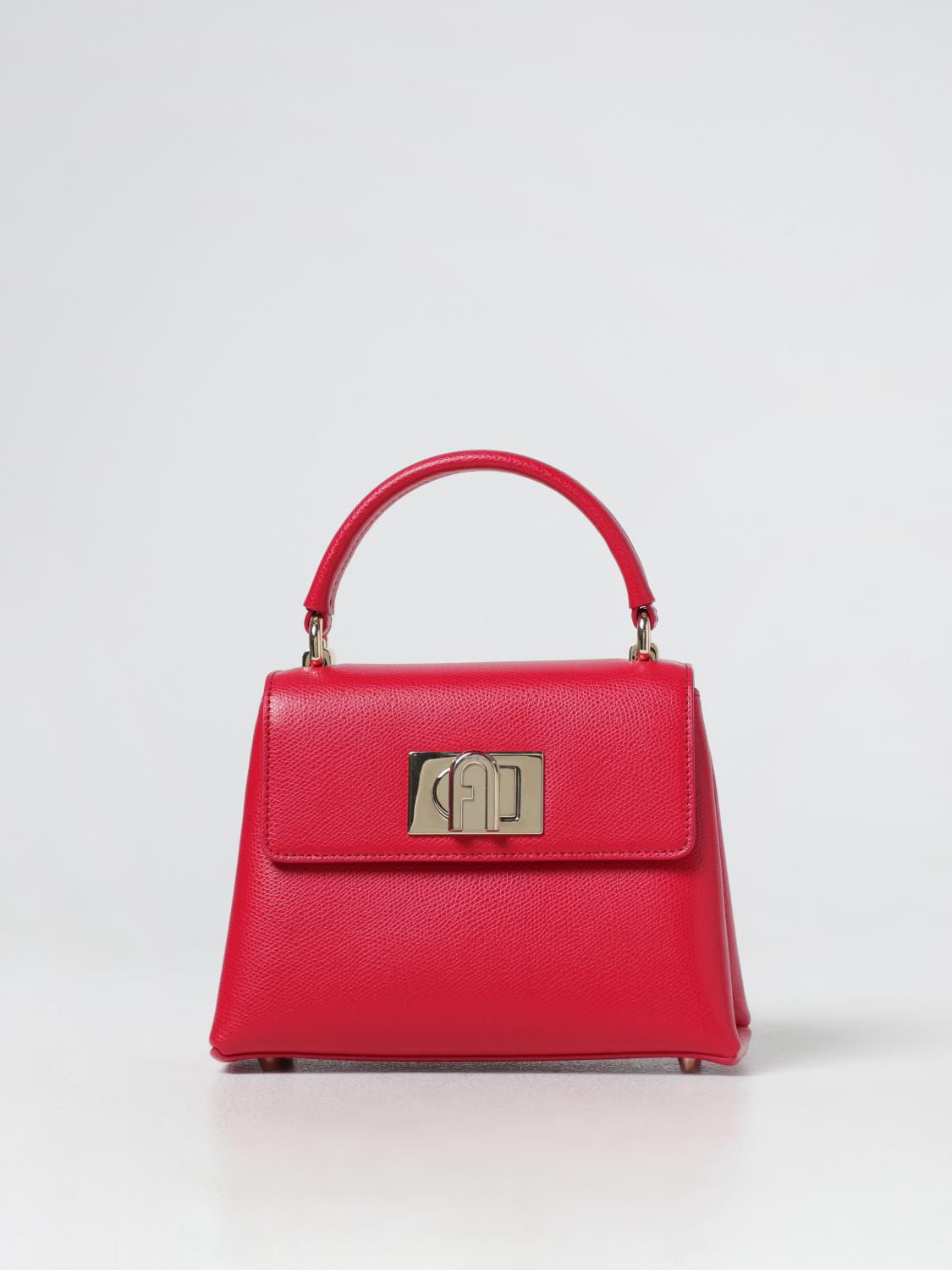 Giglio Borsa 1927 Furla in pelle a grana