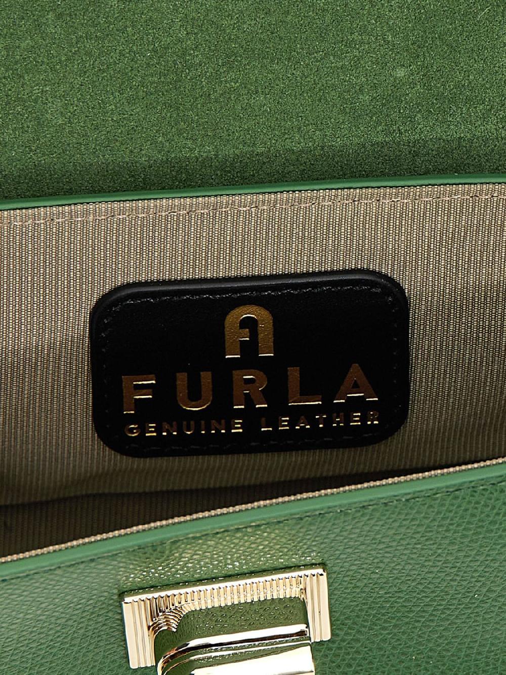 Giglio Borsa 1927 Furla In Pelle A Grana