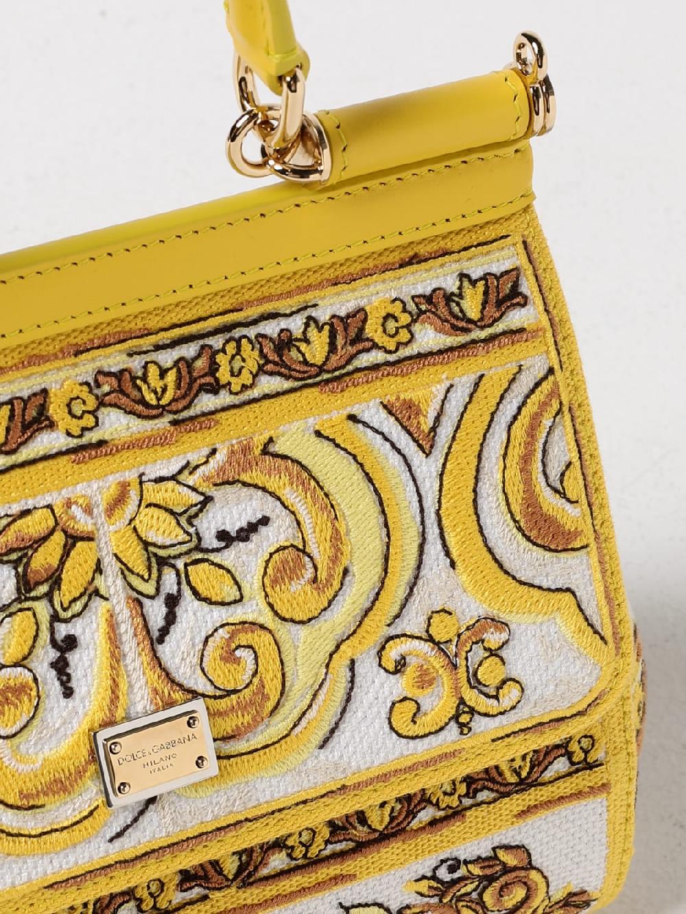 Giglio Borsa A Mano Sicily Media Dolce & Gabbana