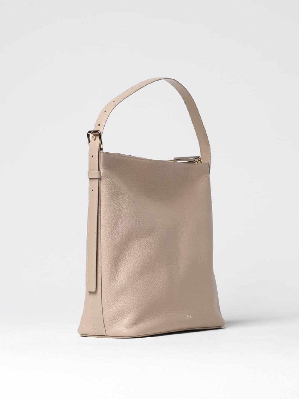 Giglio Borsa A.P.C In Pelle A Grana