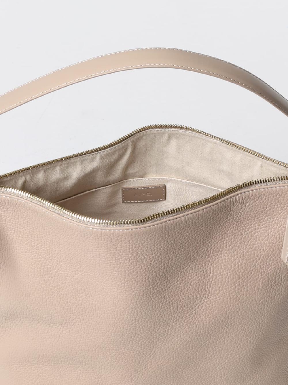 Giglio Borsa A.P.C In Pelle A Grana