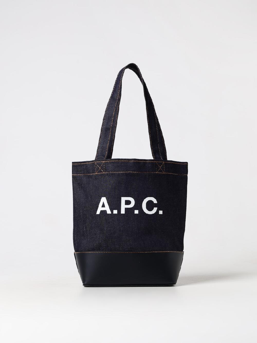 Giglio Borsa a spalla Axel piccola A.P.C. in denim