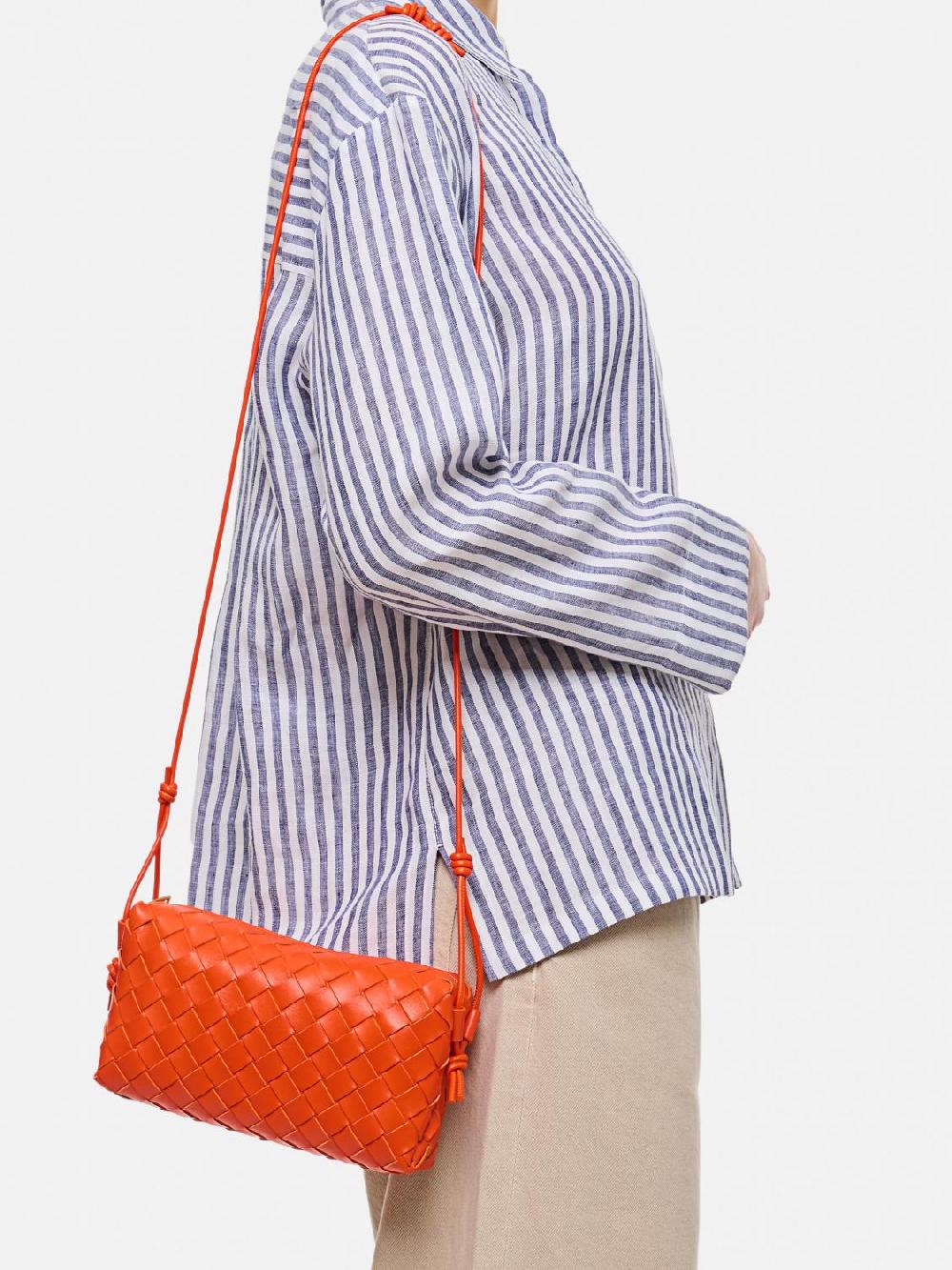 Giglio Borsa A Spalla Donna Bottega Veneta