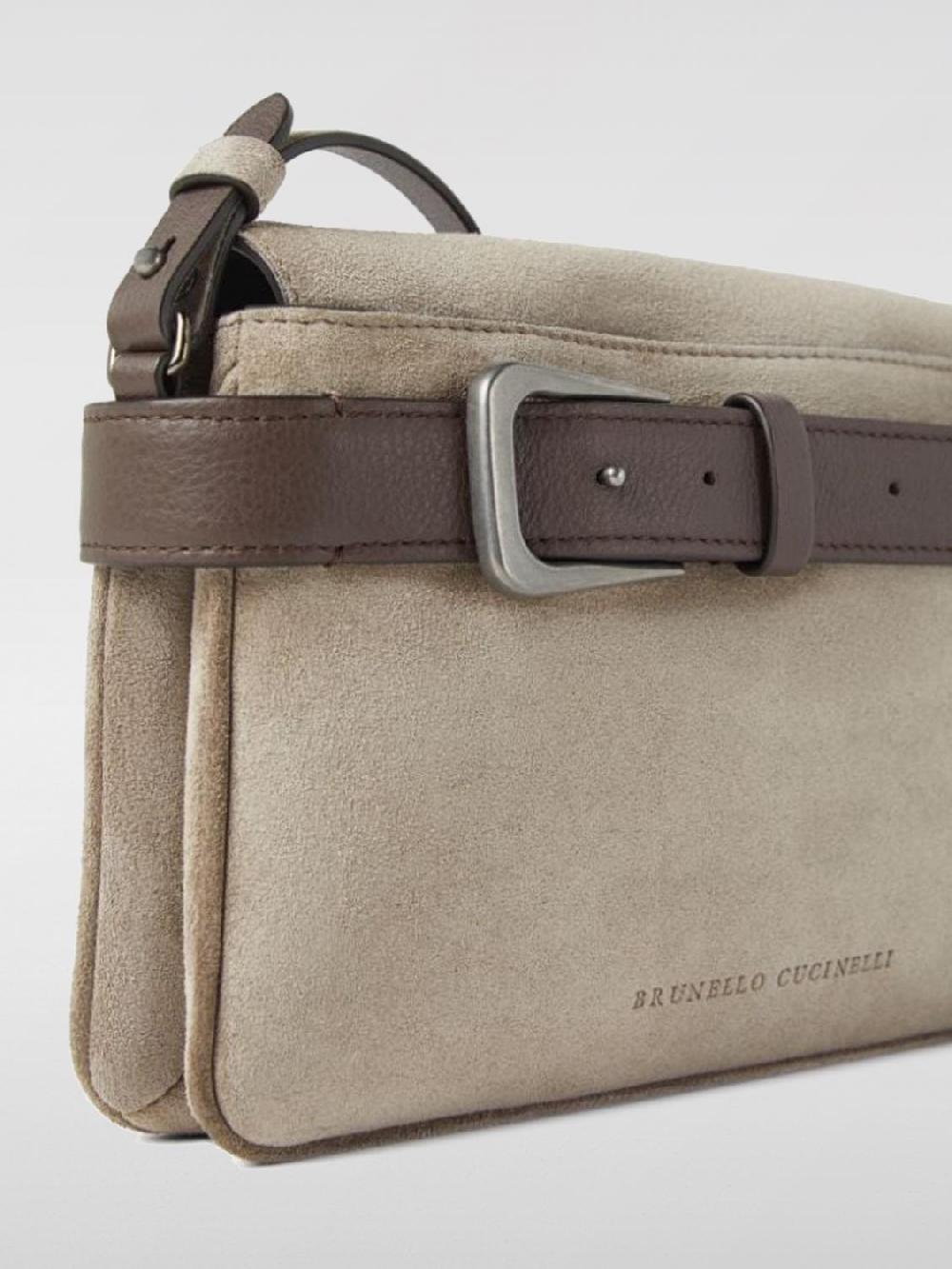 Giglio Borsa A Spalla Donna Brunello Cucinelli