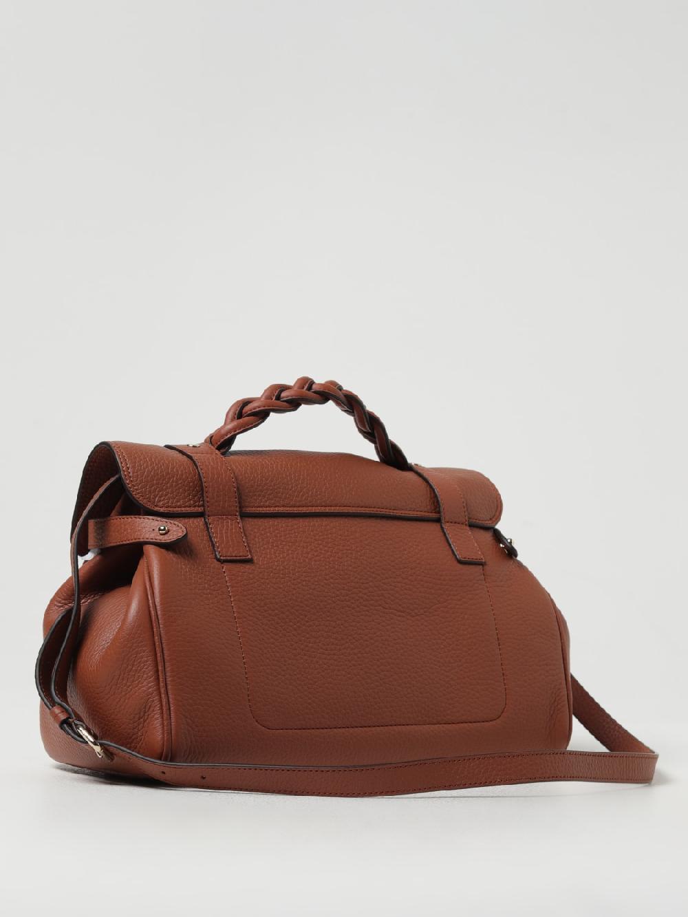 Giglio Borsa Alexa Mulberry In Pelle A Grana