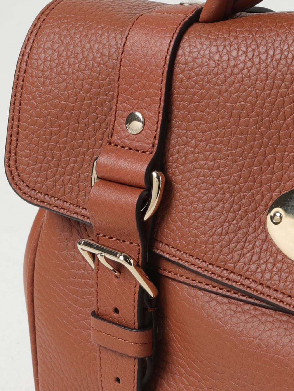 Giglio Borsa Alexa Mulberry In Pelle A Grana