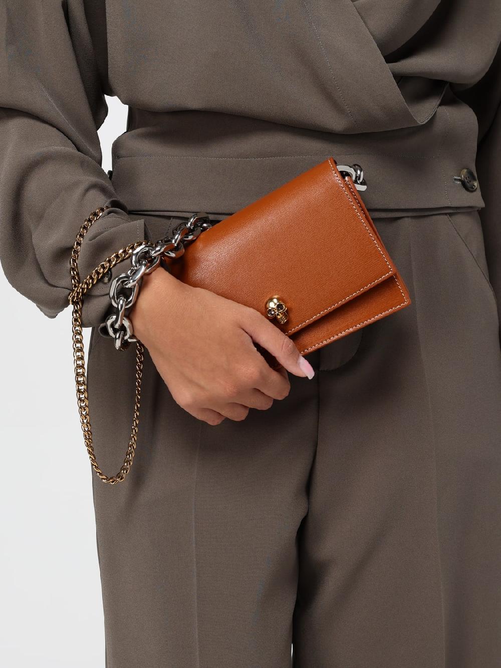 Giglio Borsa Alexander McQueen In Pelle