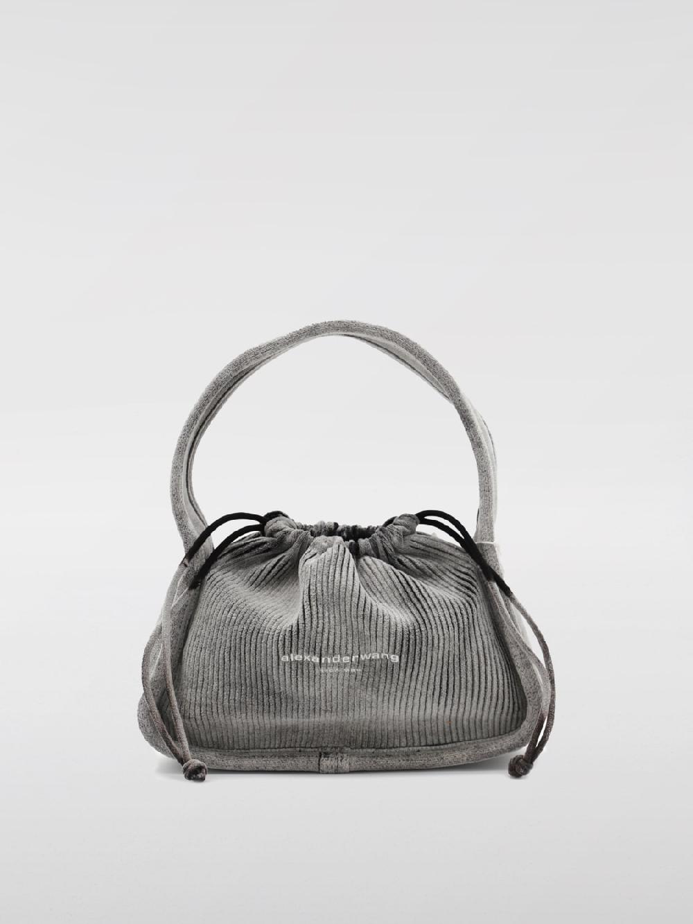 Giglio Borsa Alexander Wang in pelle scamosciata