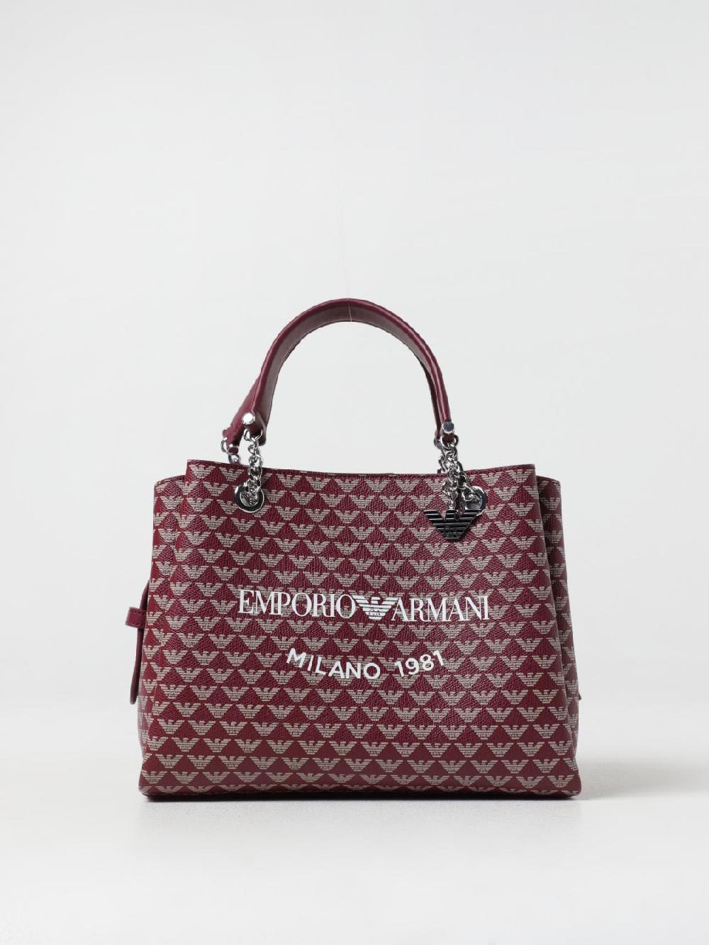 Giglio Borsa Armani Exchange in pelle sintetica
