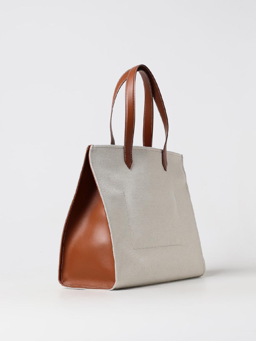 Giglio Borsa B-Army Balmain In Canvas E Pelle