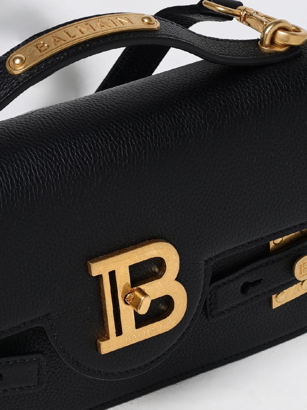 Giglio Borsa B-Buzz Balmain In Pelle A Grana