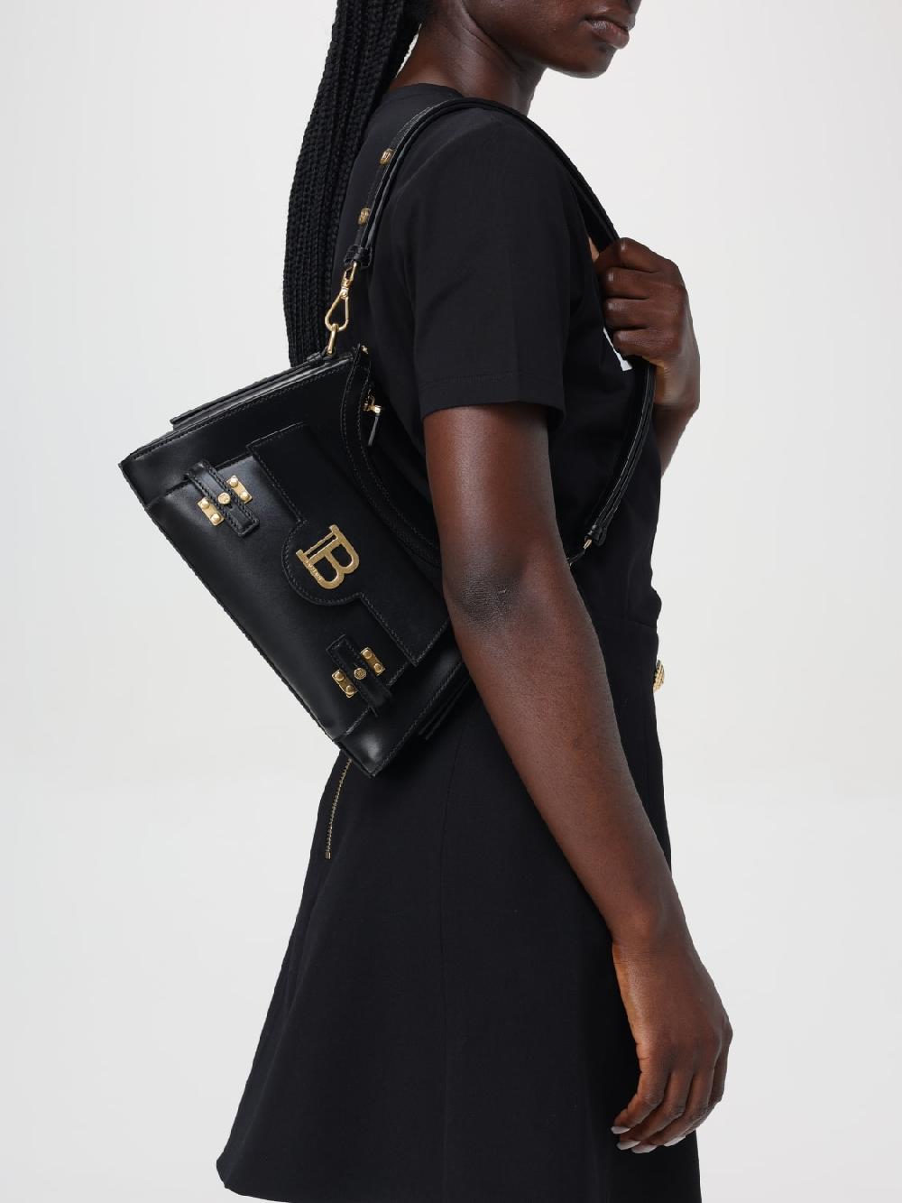 Giglio Borsa B-Buzz Balmain In Pelle