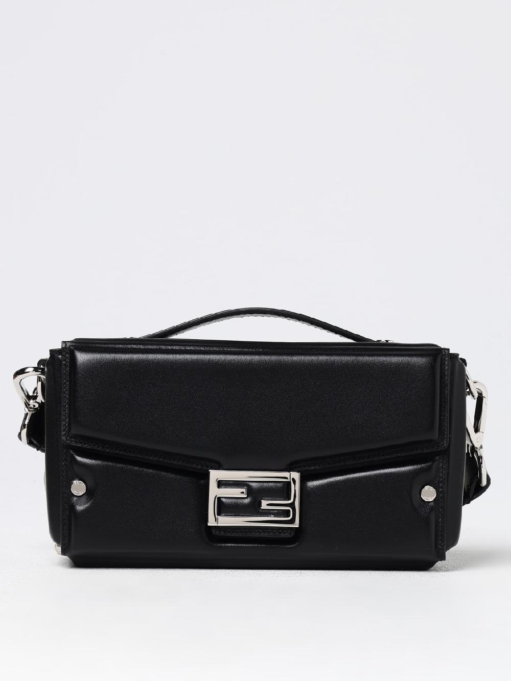 Giglio Borsa Baguette Soft Trunk Fendi in nappa