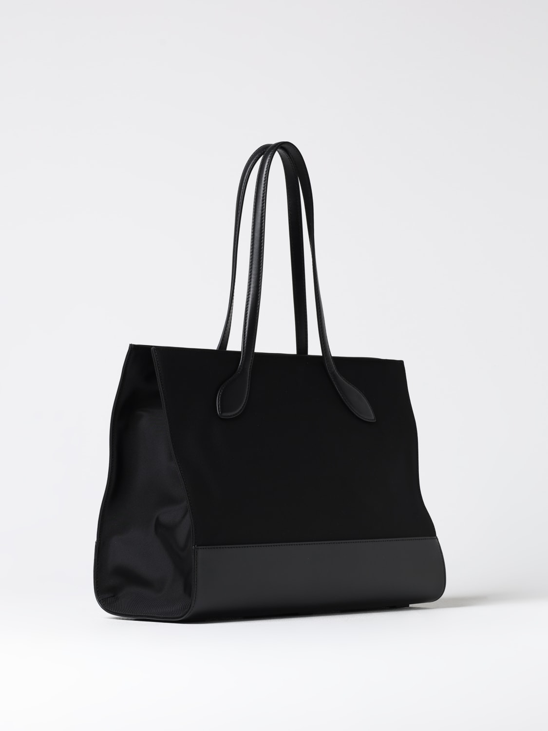 Giglio Borsa Bally In Nylon E Pelle