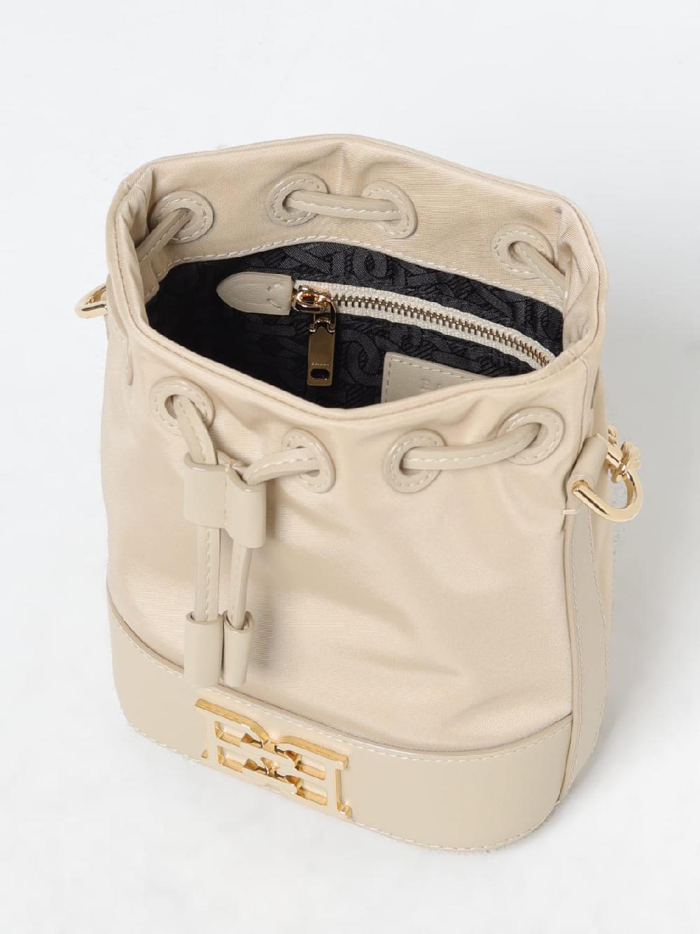 Giglio Borsa Bally In Nylon E Pelle