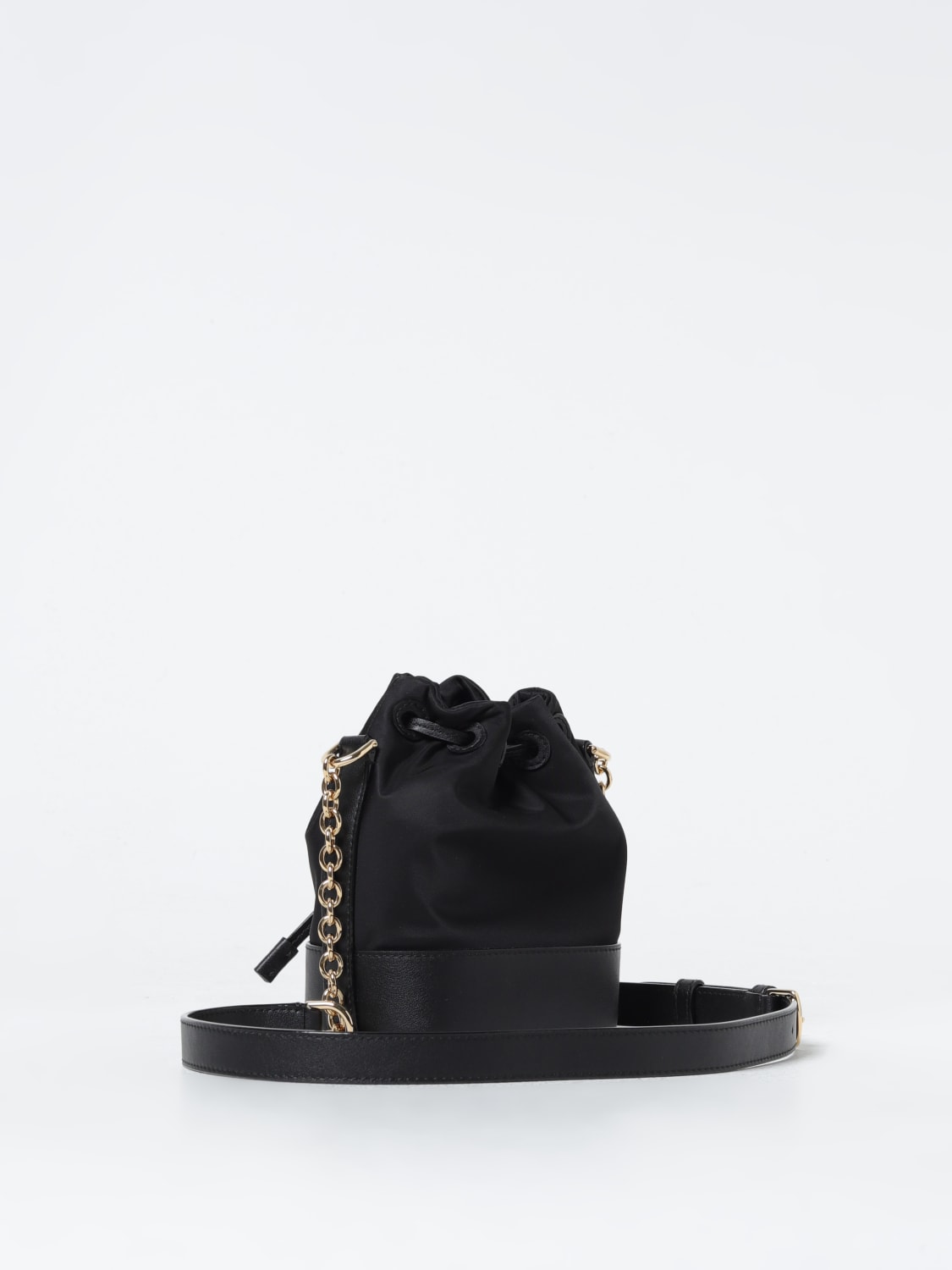 Giglio Borsa Bally In Nylon E Pelle