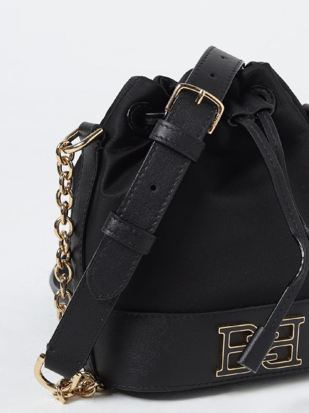 Giglio Borsa Bally In Nylon E Pelle