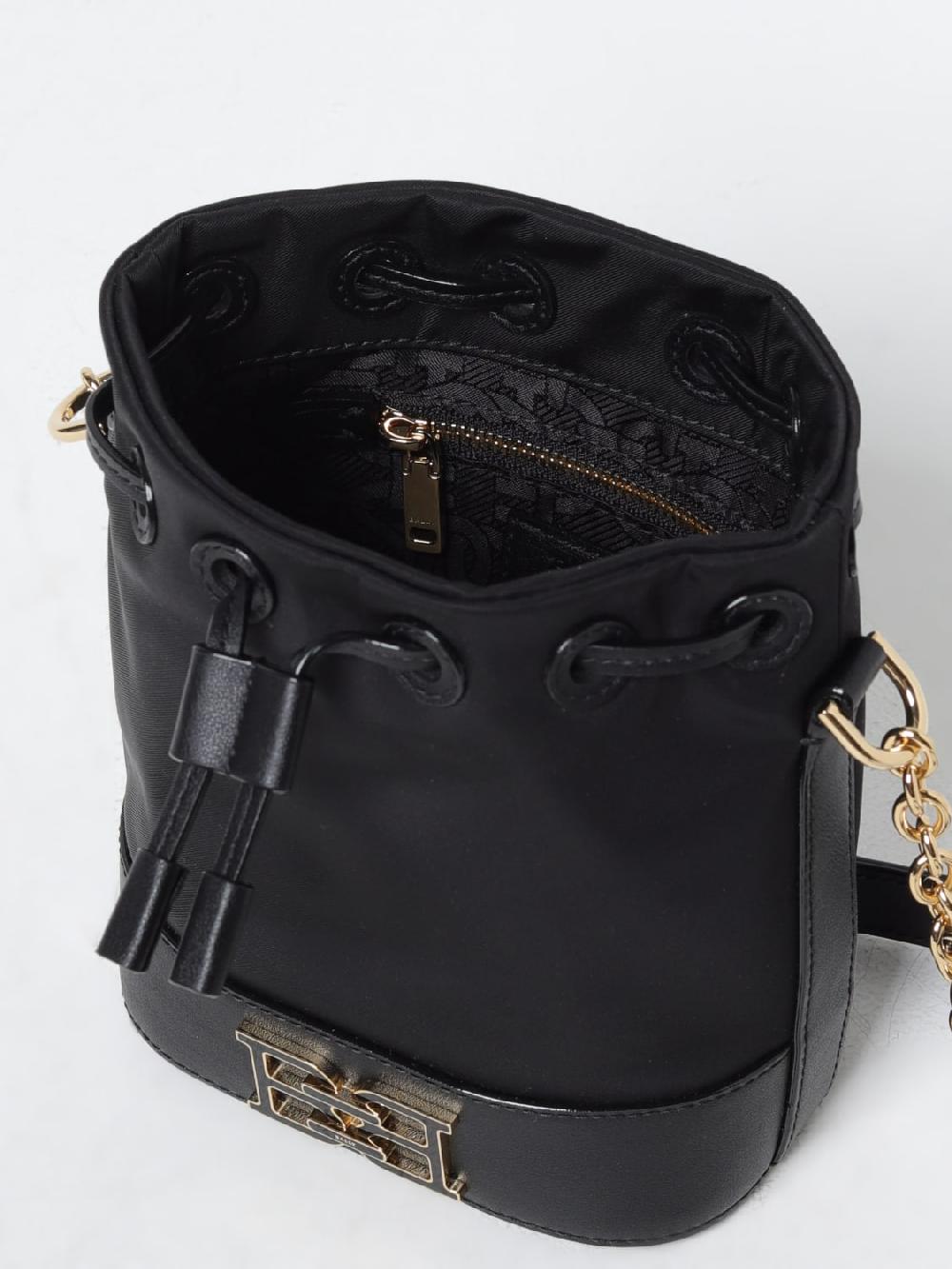 Giglio Borsa Bally In Nylon E Pelle